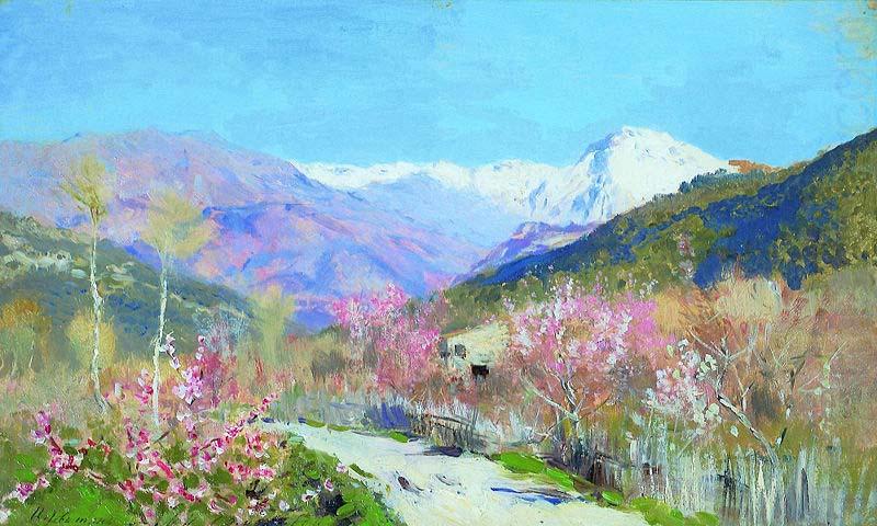 Spring in Italy, Isaac Levitan